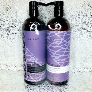 Keratin & Biotin Infused Shampoo & Conditioner Set
